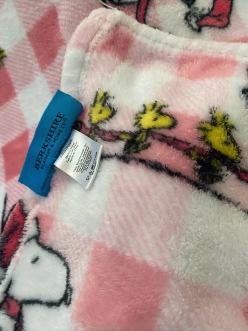 Snoopy Christmas blanket